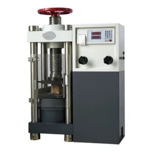 Máquina de prueba de compresión digital probada por el fabricante con 1 año de garantía - Product Image 2