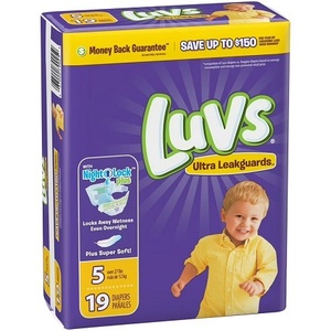使い捨てLuvsベビーおむつ卸売低価格