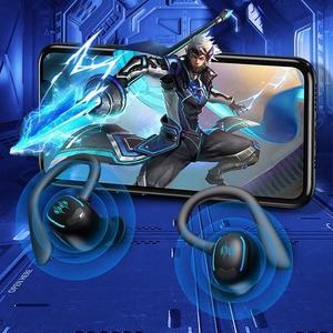 סוללה ארוכה עבור אוזניות bluetooth עיצוב ספורט האוזן פתוח רעש ביטול תכונה עבור משחקי חיים ארוכים במיוחד