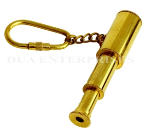 Teleskop anahtarlık pirinç hindistan yapılan el sanatları için anahtar asılı benzersiz hediye öğesi, herkes için uygun - Product Image 6
