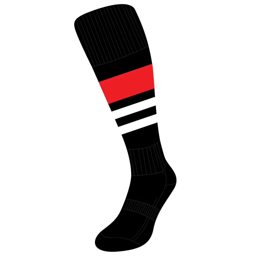 Preços de atacado meias esportivas casuais de beisebol de alta qualidade/preço de fábrica meias masculinas de sublimação personalizadas