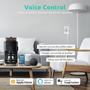 Akıllı ev wifi 1800w app kontrol FCC sertifikalı Alexa/Google/homekit ses kontrolü akıllı İngiltere/ab/abd plug - Product Image 2