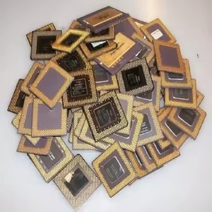 セラミックPentium Pro CPU Intel Core I7プロセッサスクラップゴールドピン回復デスクトップ用新品改装済み中古 - Product Image 1