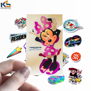 Personalizzato Minnie Mouse fiocco topolino rimovibile parete adesivo stampato UV eco-friendly impermeabile 6x10 pollici casa parete esterna - Product Image 1