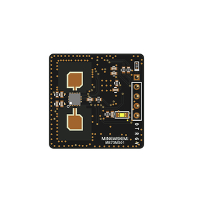 Módulo de radar de onda milimétrica de 24G Sensor de detección humana Módulo de radar Sensor de detección de pista de movimiento de alta sensibilidad