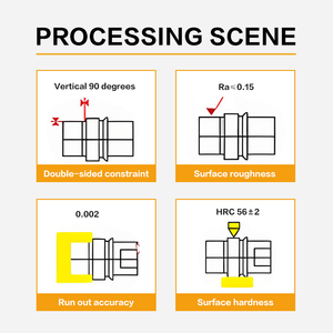 RUIZUAN OEM/ODM <strong>Cnc</strong> Face Mill Cutter <strong>Tool</strong> <strong>Holder</strong> Arbor HSK Fmb <strong>Tool</strong> <strong>Holder</strong> for Shell <strong>Milling</strong> <strong>Machine</strong>