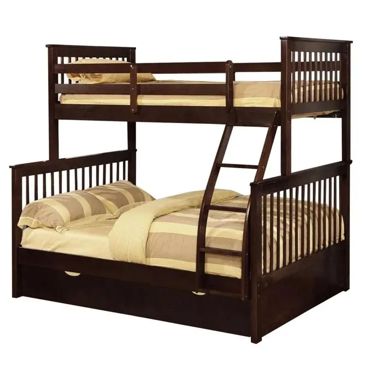 Günstiger Preis-Holz Etagen betten-Holz Schlafzimmer möbel neuesten Stil-Doppelbett Erwachsene Holz Schlafzimmer setzt günstigen Preis
