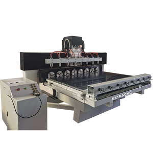 2137 <strong>Multi</strong> <strong>Functional</strong> Double Spindle Small Size <strong>Cnc</strong> Wood Router Wooden Door Design Portable Hand Chess Pieces Milling Support En - Product Image 1