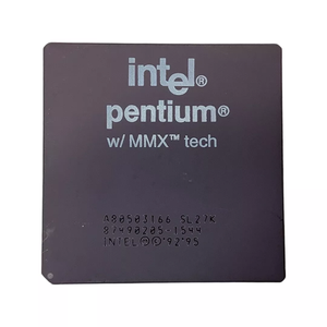 Intel Pentium MMX66MHz Socket 7 processore CPU FV80503233 rinnovato - Product Image 3