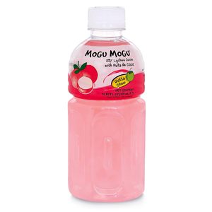 MoguMoguフレーバーブラックカラントジュースドリンクピューレ、ナタデココアロエベラアップルグレープフルーツ & 大麦ボックスパッケージ - Product Image 4