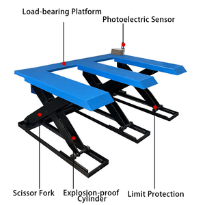 Plataforma fija eléctrica tipo E de carga eficiente para elevación de muebles de panel - Product Image 2