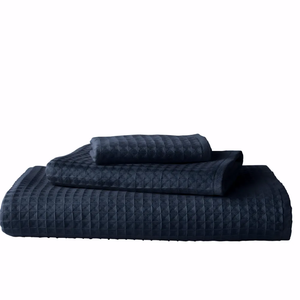 100% Cotton Waffle Twist Bath <strong>Towel</strong> Lightweight and Absorbent <strong>Dual</strong>-Texture Soft Comfort Fast Drying Available in 7 Colors - Product Image 1