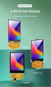 Modulo Display LCD 2.4 pollici TFT con interfaccia LVDS & SPI 240*320 luminosità 300 MCU compatibile tipo IPS per TP LCD - Product Image 5