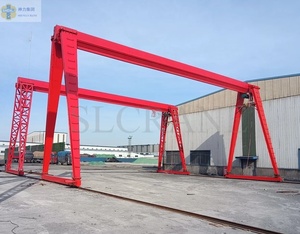 Grúa Pórtico Eléctrica de 3-16 Toneladas, Grúa Pórtico Móvil de Viga Única para Taller de Construcción - Product Image 4