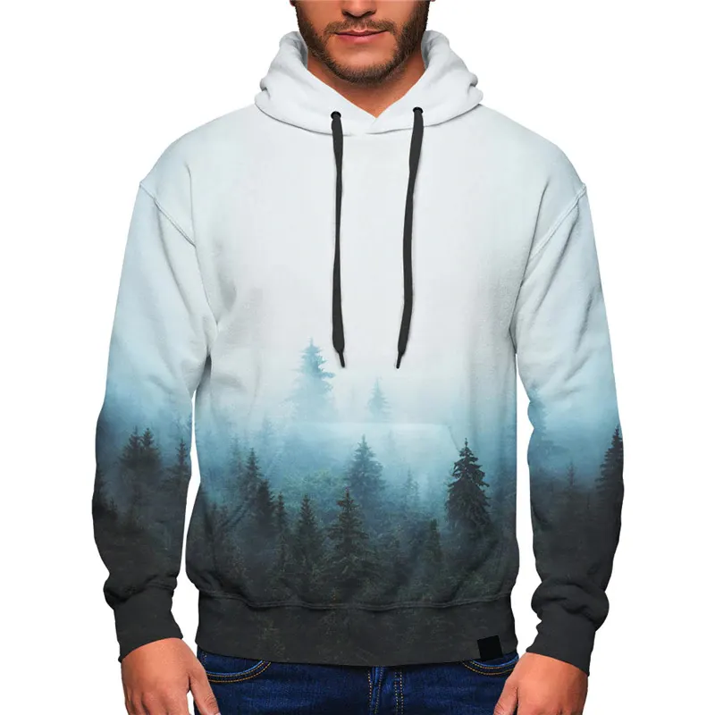 Neuankömmling Beste Qualität Großhandel Custom Pull Over Voll druck Männer Sublimation Gefärbte Hoodies