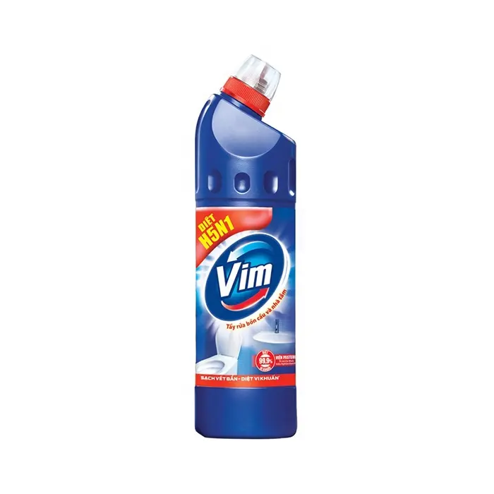 Vim-detergente líquido para limpieza de inodoro, 500ml x 24 botellas, venta al por mayor