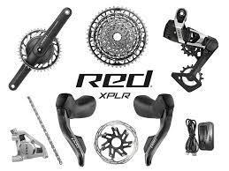 NEW ScrAM Red eTap AXS E1 XPLR Gravel <strong>Groupset</strong> - 1x13-<strong>Speed</strong>, UDH ONLY - Product Image 3