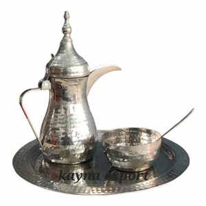 Makul fiyata unutulmaz bir deneyim için katı pirinç en kaliteli arapça Dallah ve arapça kahve ile yeni yaratıcı tasarım - Product Image 5