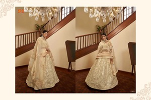 デザイナーブライダルラベンダーLehngaCholiパーティーウェアトレンドウェディングドレス低価格LehengaCholi 2022女性用インドSurat