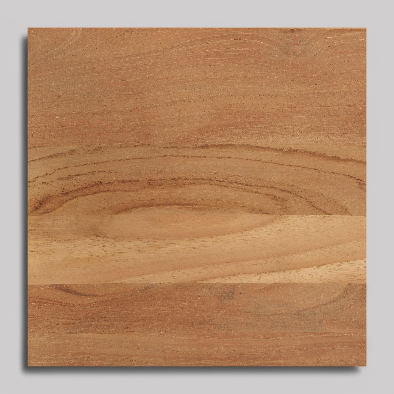 Teak wood chemical and fine sanded