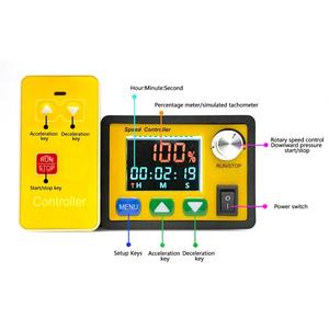 DC6-55V 30A telecomando intelligente a corrente continua regolatore di velocità del motore contagiri cronografo Timer ciclo Start Stop Display LCD - Product Image 3