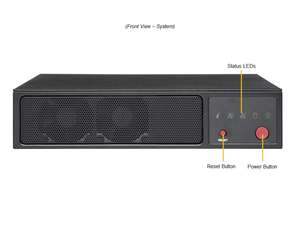 Iot <strong>Embedded</strong> Mini-Itx Box SYS-E200-12A-8C Dual <strong>System</strong> Tray Edge Ai Industrial <strong>Computing</strong> Smart Box Server - Product Image 2