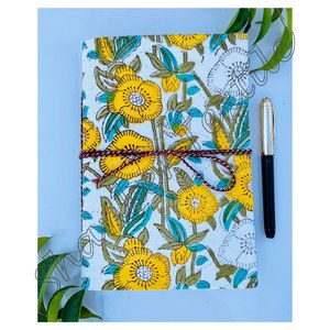 Hand <span class=keywords><strong>Block</strong></span> Impresso Capa De Tecido Designer Impresso Diário Presente Para Meninas Meninos Homens Mulheres Escritório Diário Capa <span class=keywords><strong>Notebook</strong></span> Escrevendo Almofadas
