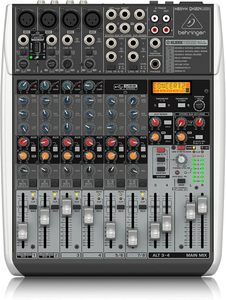 PRO Premium 12-Input 2/2-Bus DJ Mixer Klark Teknik Multi-FX Procesador Interfaz de audio inalámbrica Preamplificadores de micrófono Compresores Eléctricos - Product Image 2