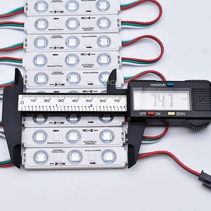 WS2811 RGBLEDモジュール20個セット5053サインデザインウィンドウフロントストアライト12V - Product Image 3