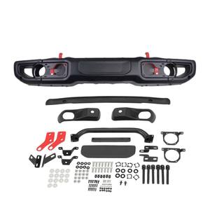 Lantsun JL1049 boğa çubuğu <span class=keywords><strong>jeep</strong></span> için wrangler için <span class=keywords><strong>JL</strong></span> çelik tampon ön tampon araba tamponları için gladyatör