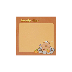 Bloc de notas personalizado OEM Kawaii Sticky Note Pad - 100 + Plantillas de diseño gratis para REGALO/Venta al por menor/Personalización de hotel (Dieline Support) Bloc de notas personalizado - Product Image 3