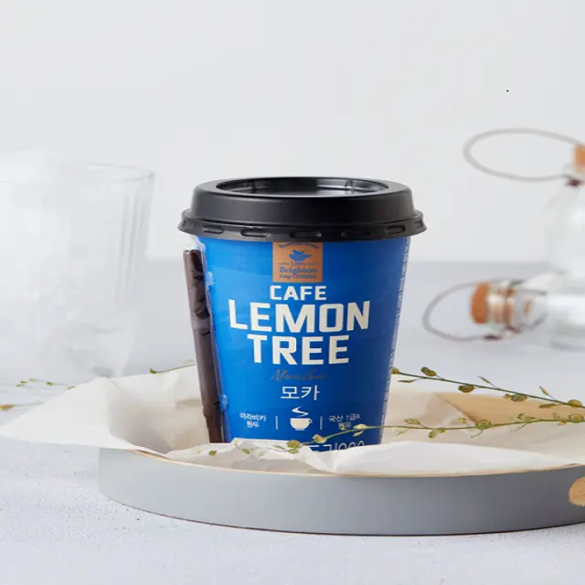 Cafe limon ağacı 300 (Latte, karamel, Mocha) kore'de yapılan lezzetli kahve özel kahve çekirdeği