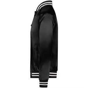 New Wholesale 2025 Satin <strong>Jacket</strong> for Men's Windproof and Water Resistant Bomber Style Red Satin <strong>jacket</strong> for men - Product Image 4
