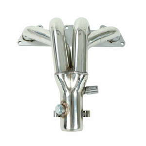 排気マニフォールドヘッダガスケットキット1995-1999年用Mitsubishi Eclipse 2G 420A 2.0L NAステンレス排気ヘッダーUSA在庫T-304 - Product Image 3