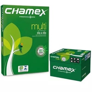 批发Papel <span class=keywords><strong>A4</strong></span> 75g ECO Chamex复印纸80gsm Resma De Papel Chamex 10令A3/<span class=keywords><strong>a4</strong></span>/信件尺寸/法定尺寸白色2.5千克，80g。
