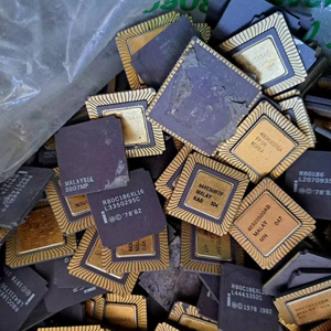 Wholesale CPU Scrap <strong>Intel</strong> 486 &amp; 386 CPU / <strong>Computer</strong> Ram Scrap / CPU Ceramic <strong>Processor</strong> Scrap With Gold Pins Low price - Product Image 1