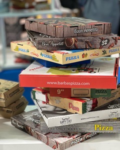 Toptan Pizza kutusu-özel Pizza teslimat kutusu en kaliteli en iyi fiyat türk fabrika - Product Image 5