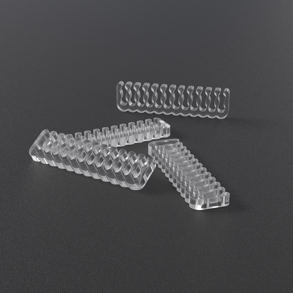Transparent 24 broches