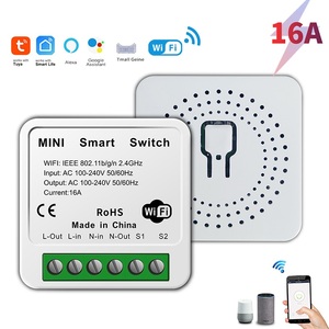 Homekit-interruptor de luz inteligente con WiFi, dispositivo Universal con temporizador, Control remoto inalámbrico, productos de automatización del hogar, 2022