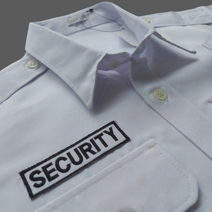 OEM Service Wholesale White Unisex Work Wear Security Uniform Guard Patrol Full Clothing Thailand Factory Price