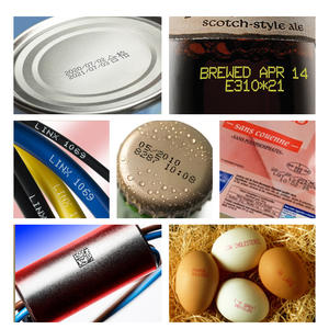 Linx máy in phun 8920 chuyên nghiệp hệ thống mã hóa ký tự Nhỏ Sáu dòng 20mm Chiều cao in mới diện rộng Flex in trứng - Product Image 5