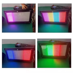 舞台发光二极管频闪灯1000w 8个独立可控段RGB 1000发光二极管频闪灯DJ迪斯科舞台灯派对表演 - Product Image 3
