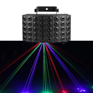 ไฟเวที RGB แบบ3อิน1ไฟเลเซอร์ LED ลำแสงดิสโก้ดีเจบาร์ปาร์ตี้ไฟเอฟเฟกต์ - Product Image 1
