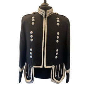 Tùy Chỉnh Kim Loại Vàng Bện Giỏ Dệt Bán Buôn Pipers Đôi Áo Khoác Ren Bện OEM Trong Cắt Trong Màu Sắc Khác Nhau - Product Image 1