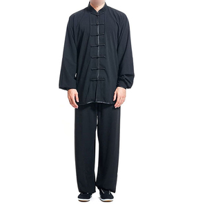 Erkekler kadınlar Unisex Kung Fu üniforma adam nefes Kungfu takım elbise Tai Chi giysi Kung Fu üniforma özel rahat Kung Fu üniforma - Product Image 1