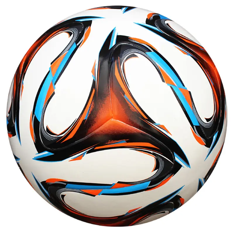 Fabrika doğrudan satış özel logo PVC oyun balon oyun için futbol eğitimi futbol topu resmi boyutu futbol eğitim topları