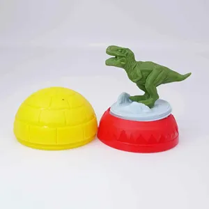 8 farklı tasarımlı sihirli sahne kapsüllerinde etkileşimli Mini dinozor 4D bulmaca oyuncakları - Product Image 5