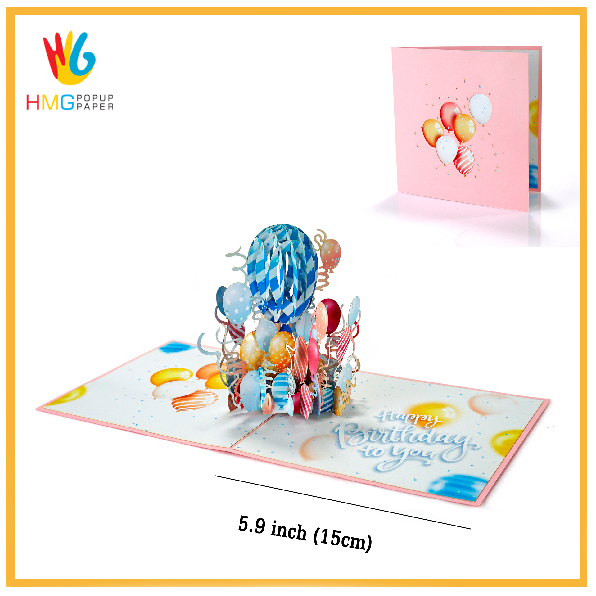 5.9 x 5.9 inch (15x15cm)