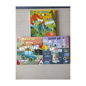 Çocukların merakını İngilizce teşvik etmek için uzay araçları ve dinozorlarda bir gün kurmak serisi kitap ilgi çekici - Product Image 2