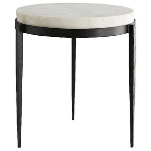 Mesa auxiliar de café redonda para sala de estar con tapa de mármol, mesa de centro de Metal multifuncional de diseño de lujo de Venta caliente elegante - Product Image 1